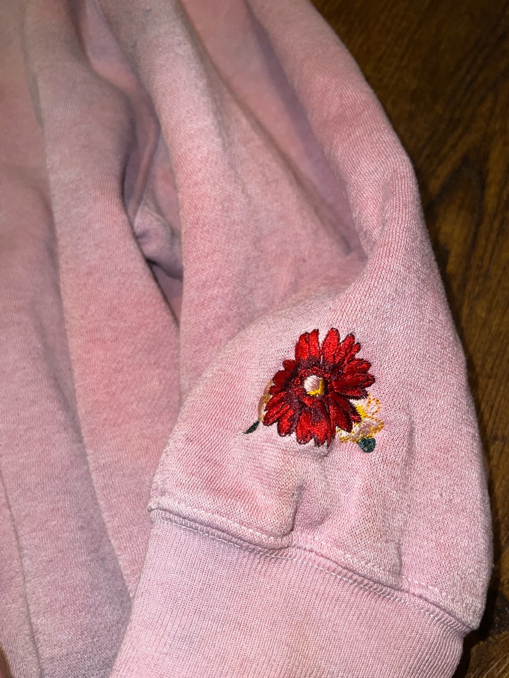 Vintage Express 90s Athletic Pink Embroidered Preppy Crewneck Pullover Size XS/S - Picture 6 of 10